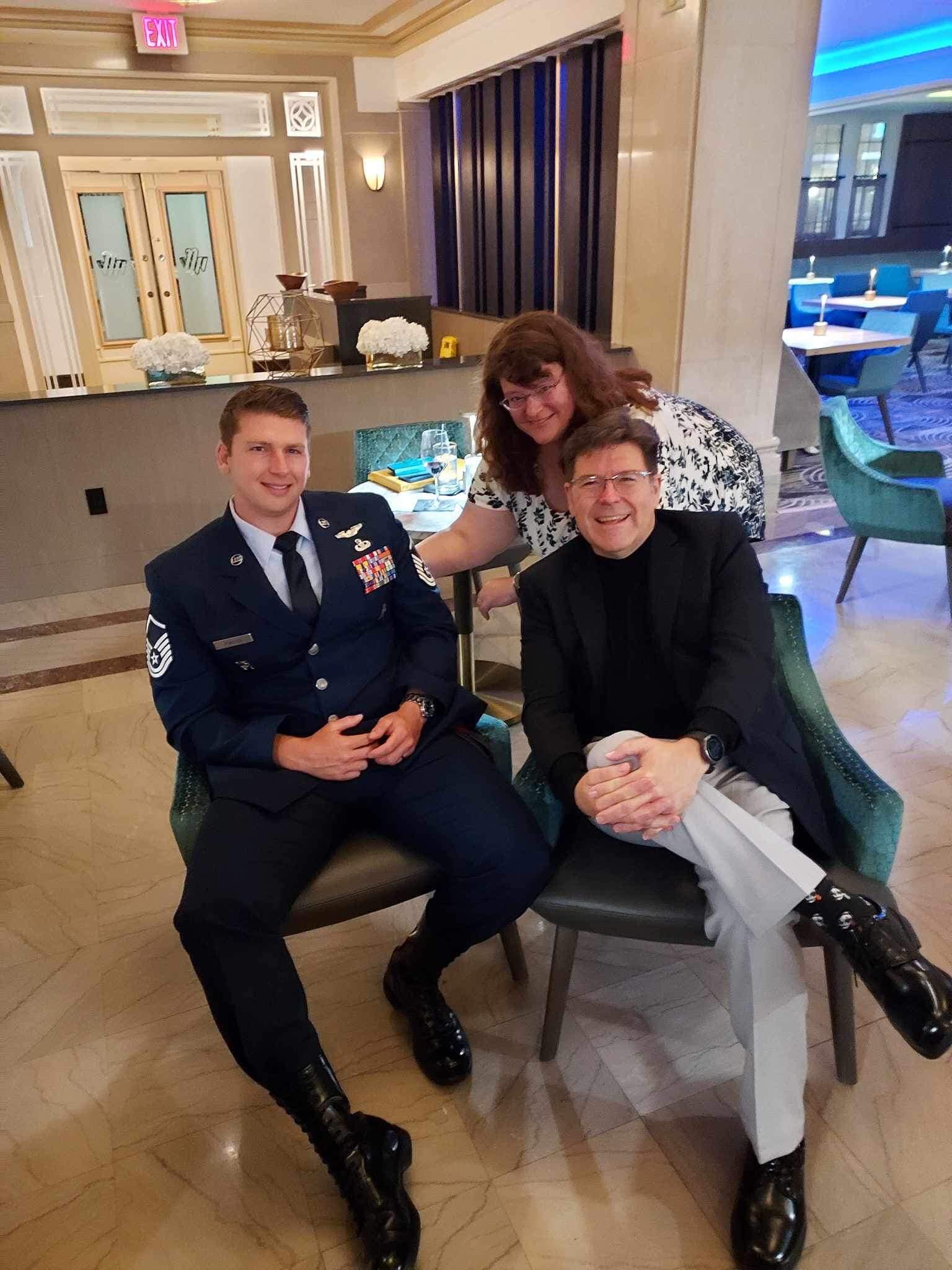 Trevor Runyan, Dennis and Kirsten Davis