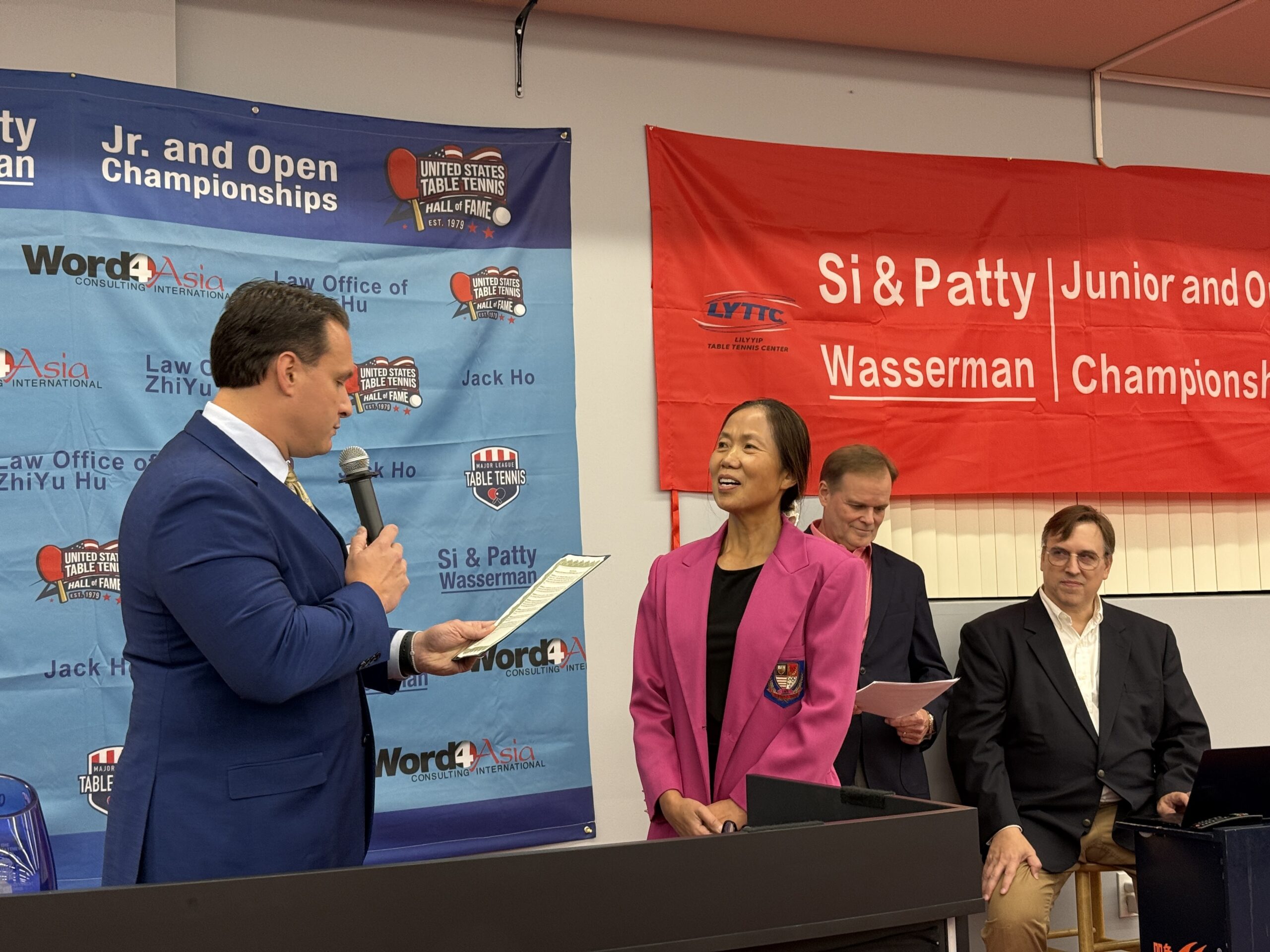 A Night to Remember: U.S. Table Tennis Hall of Fame Celebrates the Class of 2026
